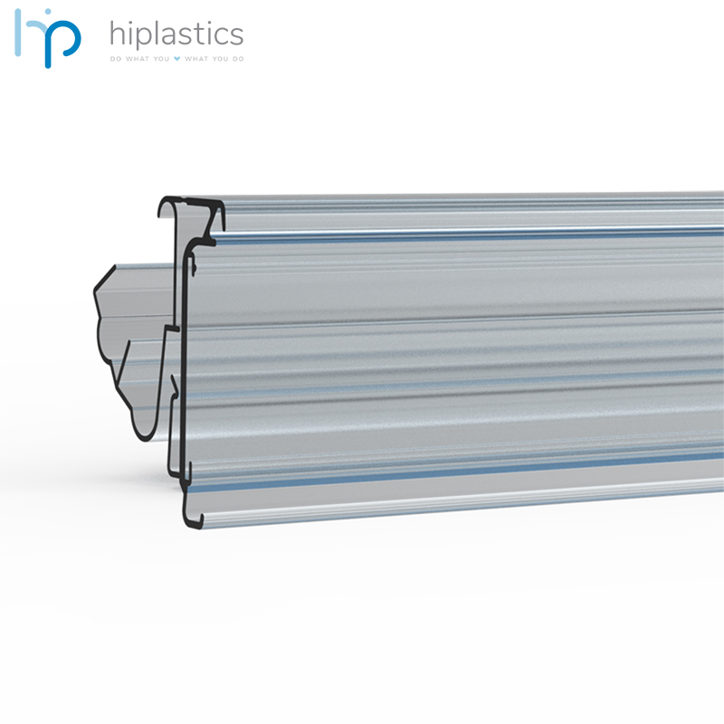 Hiplastics DILST Clip on Wood Shelf Rail for DIGI ESL Electronic Shelf Label缩略图