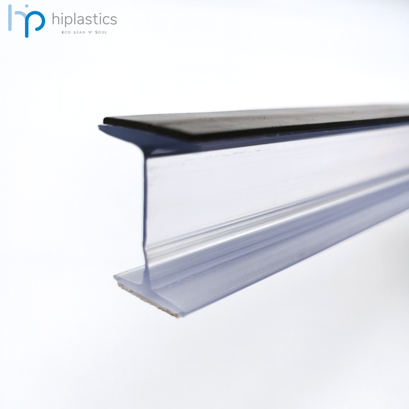 Hiplastics SLANTPROFILE33 Séparateur double en plastique autocollant pour la gestion des étagères缩略图
