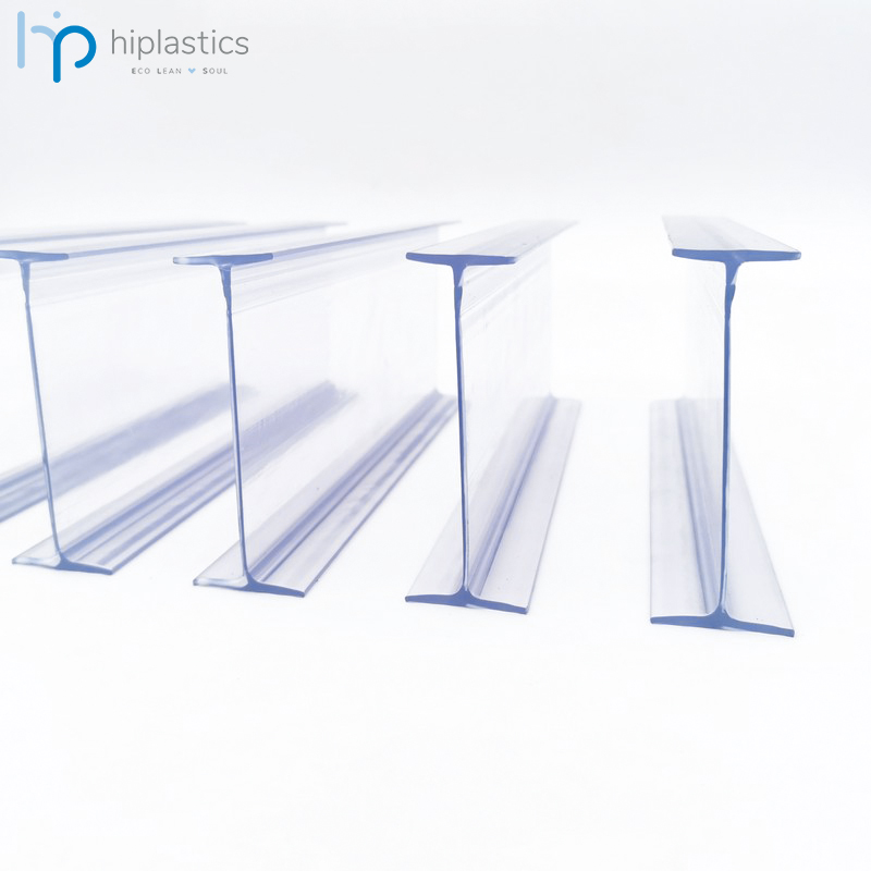 Hiplastics SLANTPROFIL80E Séparateur en plastique extrudé avec adhésif pour la gestion des étagères缩略图