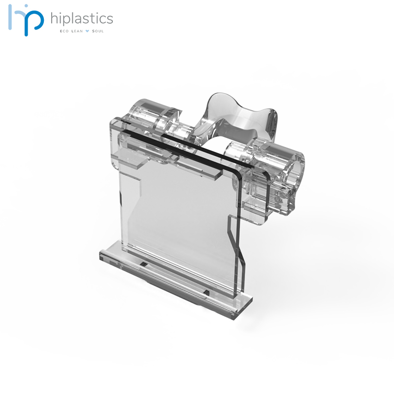 Hiplastics HYZ12001-2 SoluM ESL Universal Single Label Holder for Wire and Hook缩略图 (Porte-étiquette universel pour fil et crochet)
