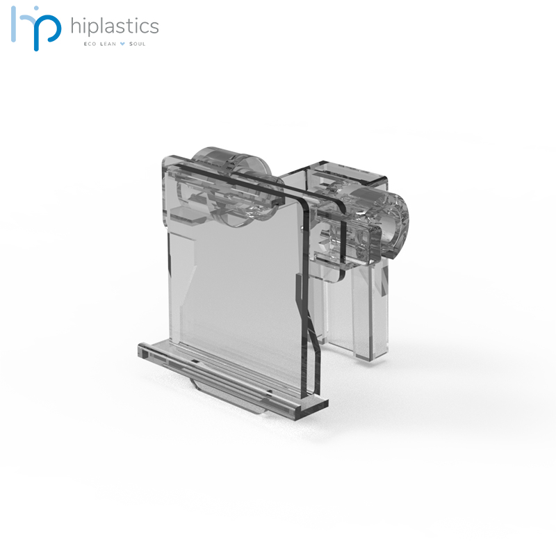Hiplastics HYZ12001-3 SoluM ESL Universal Single Label Holder for Wire and Hook缩略图 (Porte-étiquette universel pour fil et crochet)