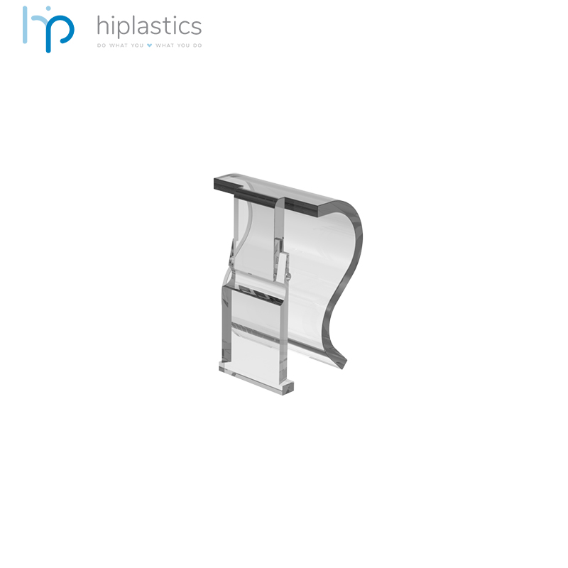 Hiplastics HYZ13010 Plastic Hanshow&SoluM&Pricer ESL Holder Adaptor for Wire Basket缩略图