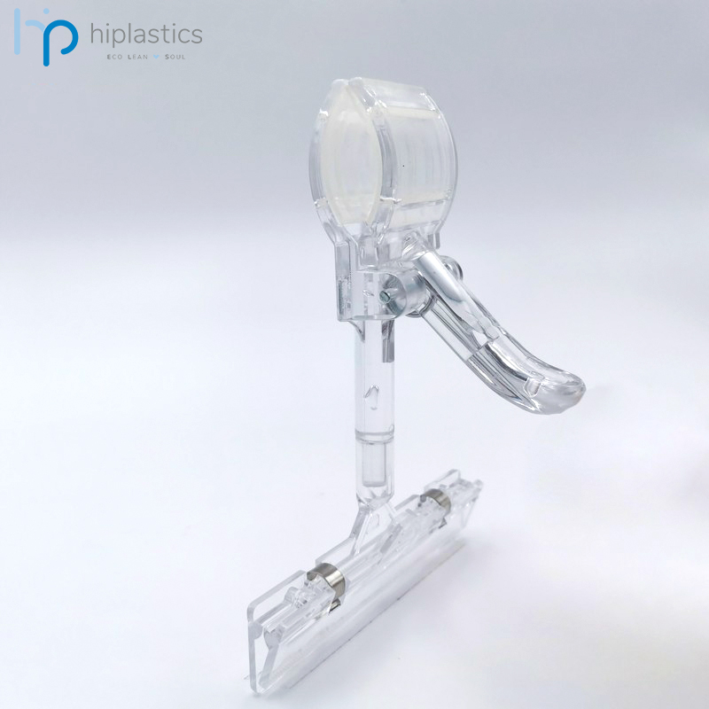 Hiplastics HYZ21064 PC PS Thumb Clip on Sign Holder for Retailing缩略图 (Support d'enseigne à pince pour le commerce de détail)