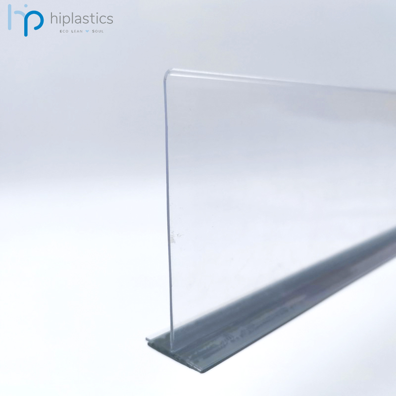 Hiplastics T80 Plastique PVC en forme de T Intercalaires d'épicerie缩略图