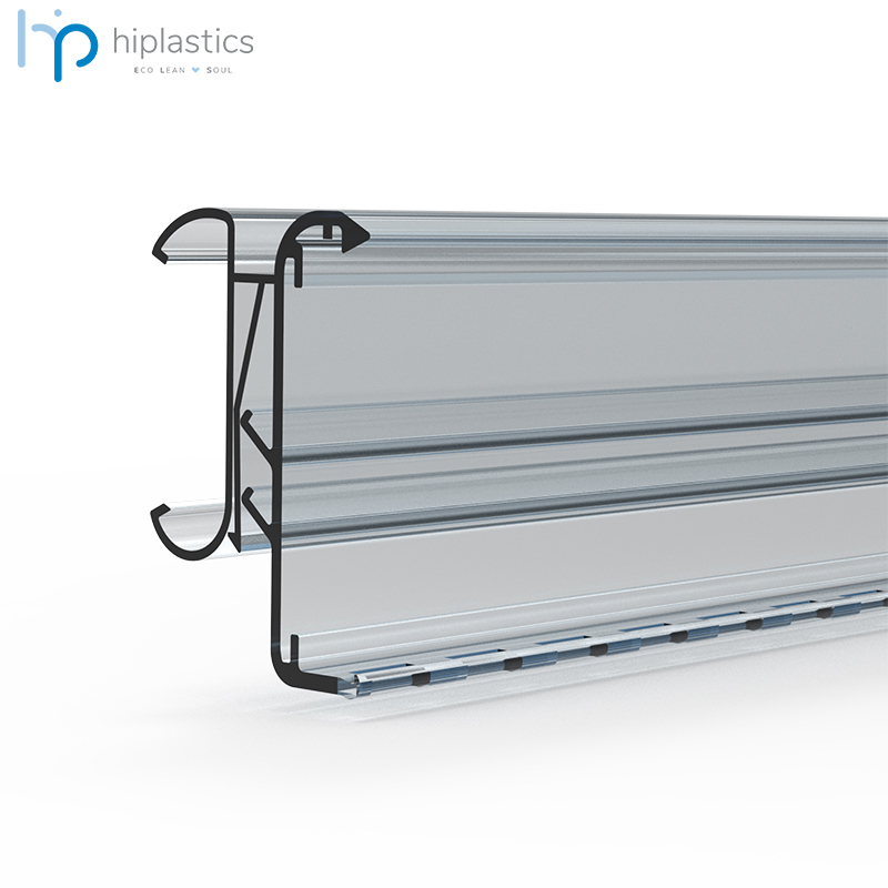 Hiplastics ABINC51 Winkelverstellbare ESL-Schiene für Pricer/Hanshow Elektronisches Regaletikett缩略图